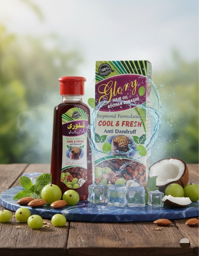 Glory Hair Oil , Hair and Brain Tonic