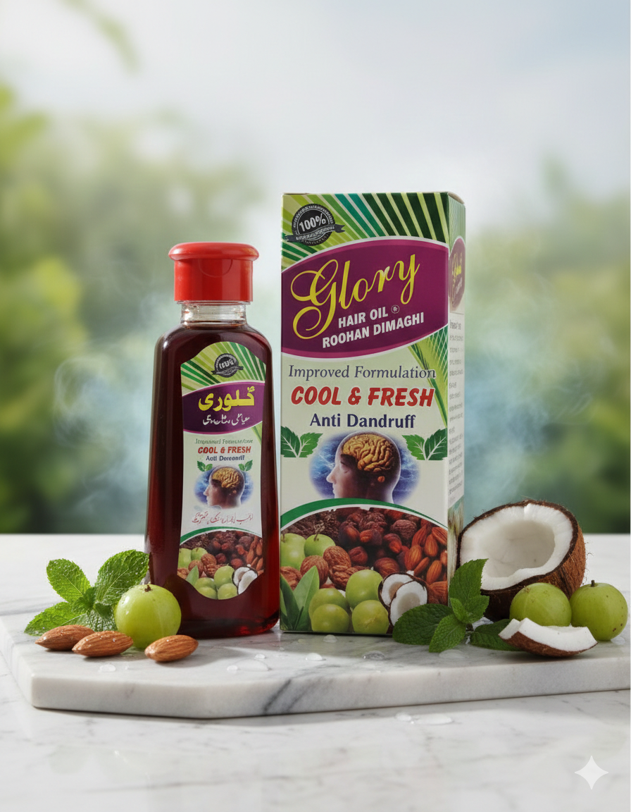 Glory Hair Oil , Hair and Brain Tonic